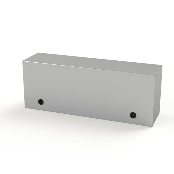 Saginaw Control & Engineering 1/4 Turn Latch Electrical Enclosures, 9 in H, 6 in D, 24 in W, NEMA 1, Carbon Steel SCE-L9N246LP - main
